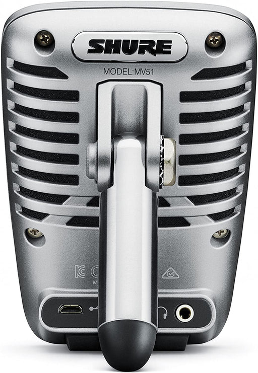 Microfono Digital Shure MV51 - gbamusicstore