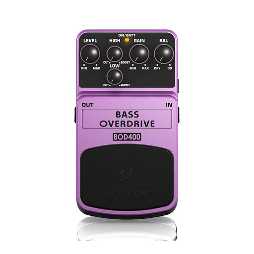 Pedal Behringer Bass Overdrive Bod400 - gbamusicstore