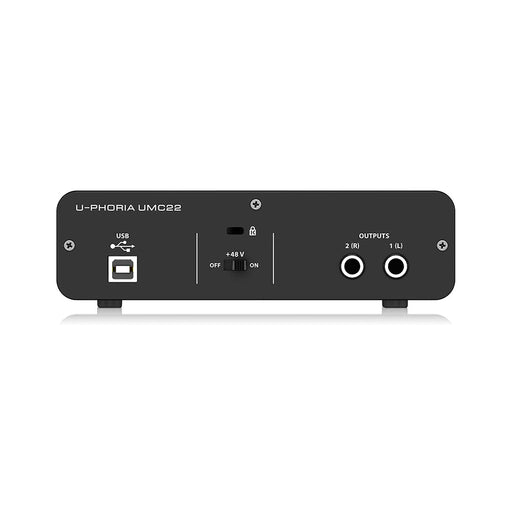 Interfaz Behringer Umc22 - gbamusicstore