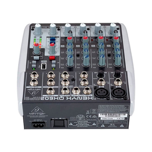 Mezcladora Behringer Xenyx Qx602Mp3 - gbamusicstore