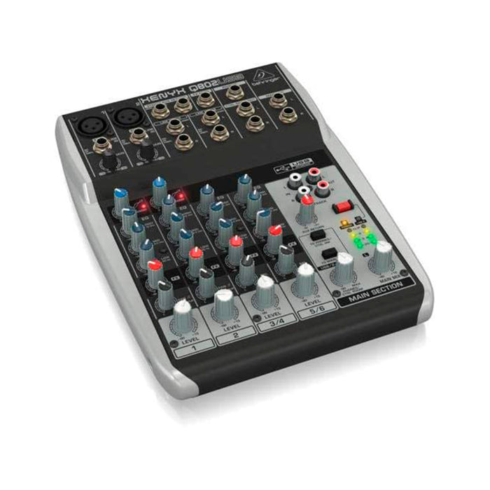 Mezcladora Behringer Xenyx Q802Usb - gbamusicstore