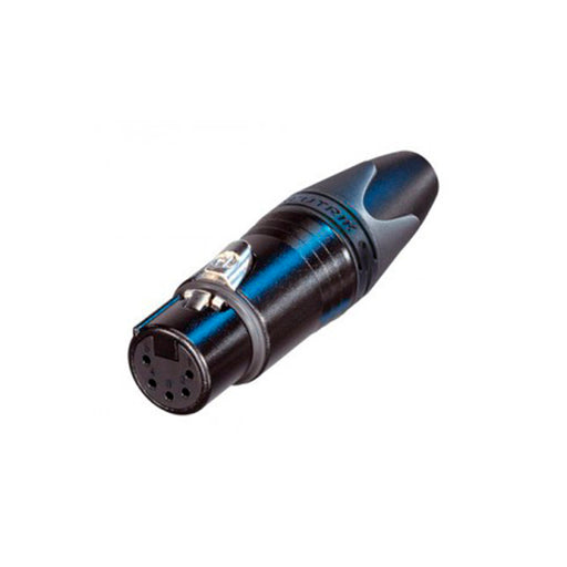 Conector Xlr5 Neutrik Dmx Hembra Negro Nc5Fxxb - gbamusicstore