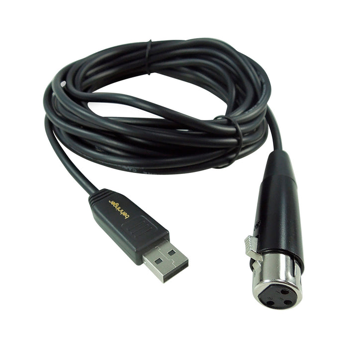 Cable Interfaz Behringer Microfono A Usb Mic2Usb