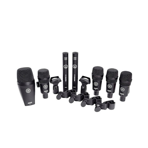 Kit De Microfonia (7) Akg Drum Set Session 1 - gbamusicstore