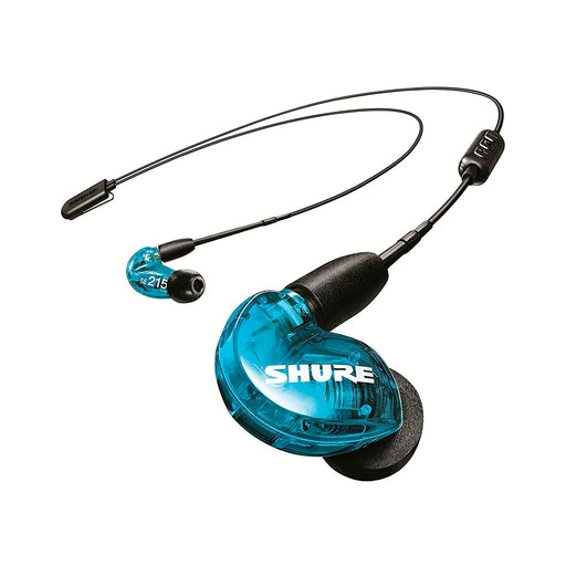 In Ear Shure Se215Spe-B-Uni Azul - gbamusicstore