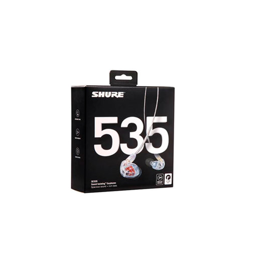 In Ear Shure Se535-Cl Transparente - gbamusicstore