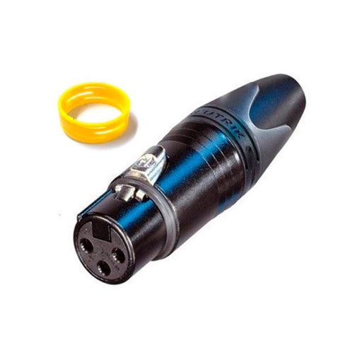 Anillo Identificador Neutrik P/ Xlr Amarillo Xxr-4 - gbamusicstore