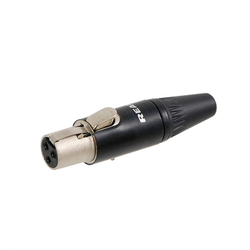 Conector Tiny Xlr Rean Hembra Rt3Fc-B-W - gbamusicstore