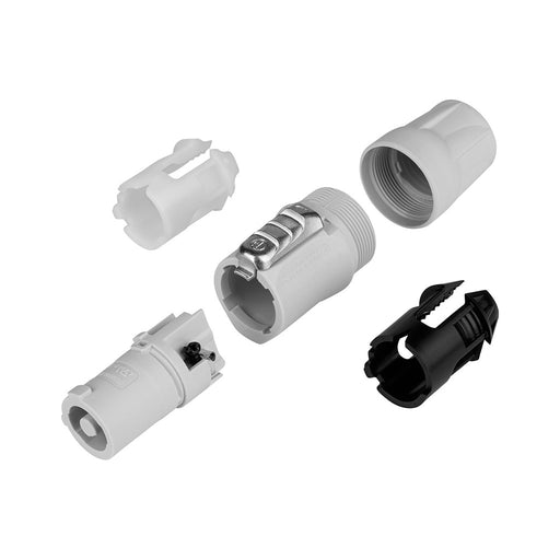 Conector Powercon Neutrik Blanco Nac3Fcb - gbamusicstore