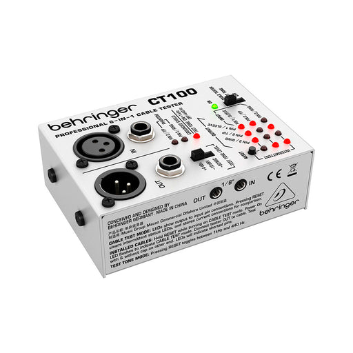 Probador Cables Behringer Ct-100 - gbamusicstore