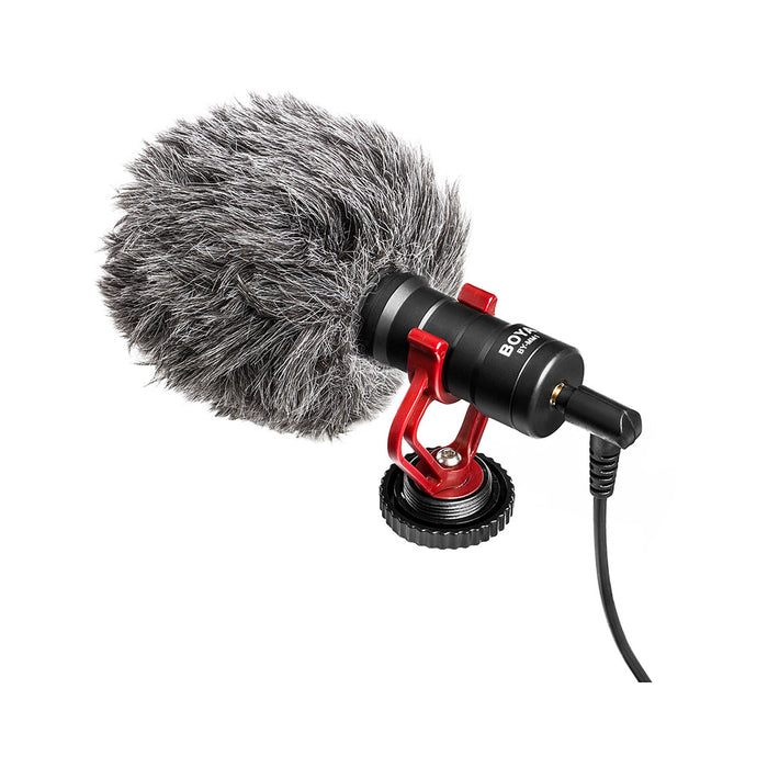 Microfono Condensador Boya Shotgun By-Mm1 - gbamusicstore