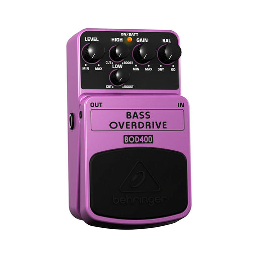 Pedal Behringer Bass Overdrive Bod400 - gbamusicstore