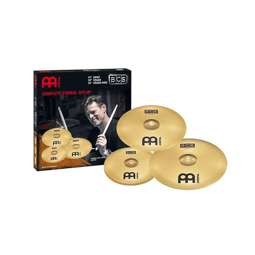 Juego De Platillos Meinl 14", 16" Y 18" Bcs141618 - gbamusicstore