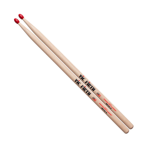 Baquetas Vic Firth Punta Nylon Rojo Metaln - gbamusicstore