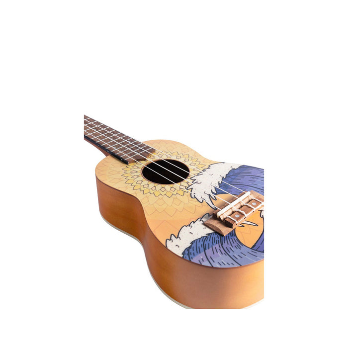 Ukulele Soprano Bamboo Wave