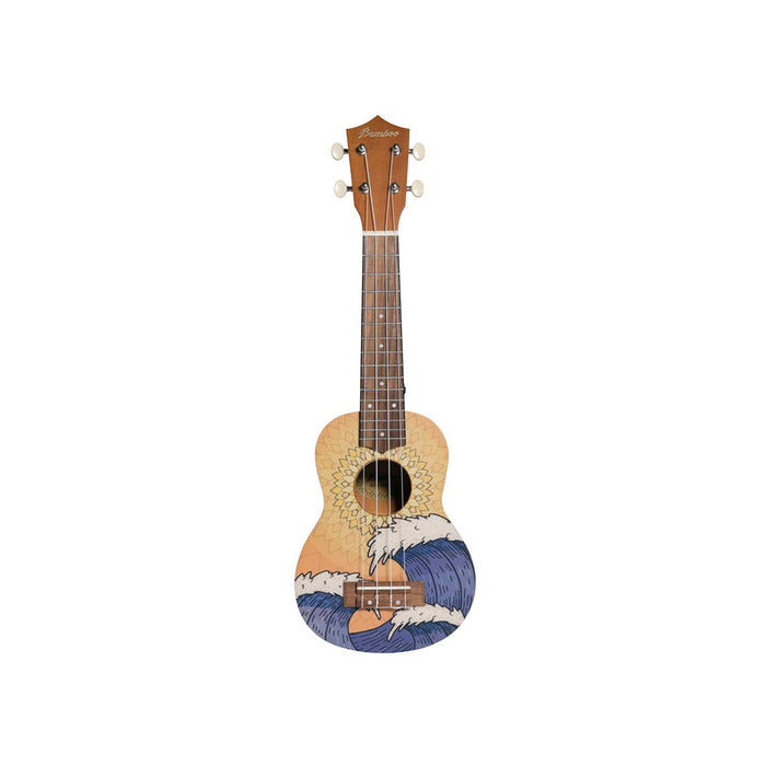 Ukulele Soprano Bamboo Wave