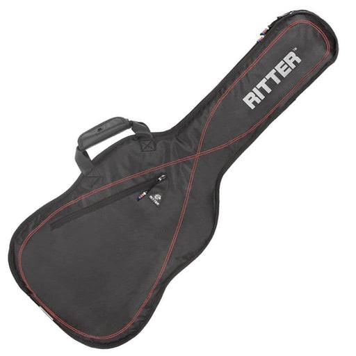 Funda De Guit Electrica Ritter Negro Rojo Rgp2-E/Brd - gbamusicstore