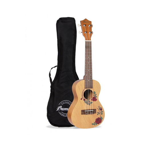 Ukulele Concierto Bamboo Roses - gbamusicstore