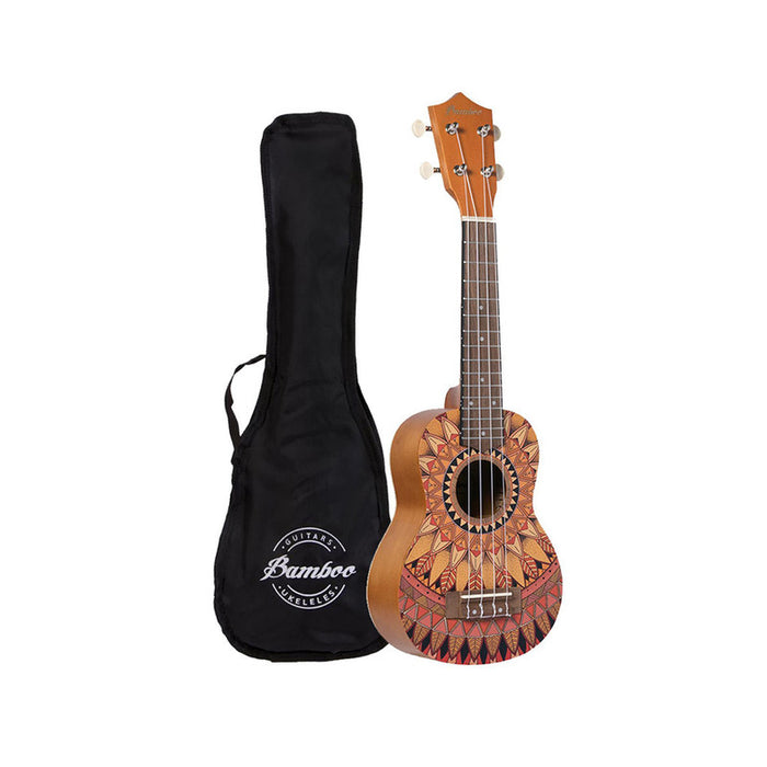 Ukulele Soprano Bamboo Summer - gbamusicstore