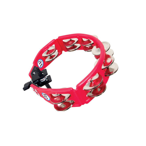 Tamborine Cyclops Montable Steel Jingles Red Lp161 - gbamusicstore