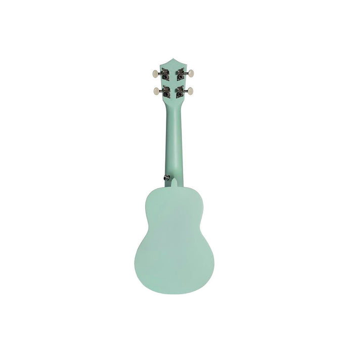 Ukelele Soprano Estudio Verde Agua Bamboo U-21-Lgn - gbamusicstore