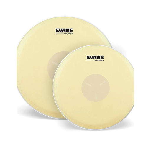 Juego De Parches Evans 7 1/4" Y 8 5/8" Para Bongo - gbamusicstore