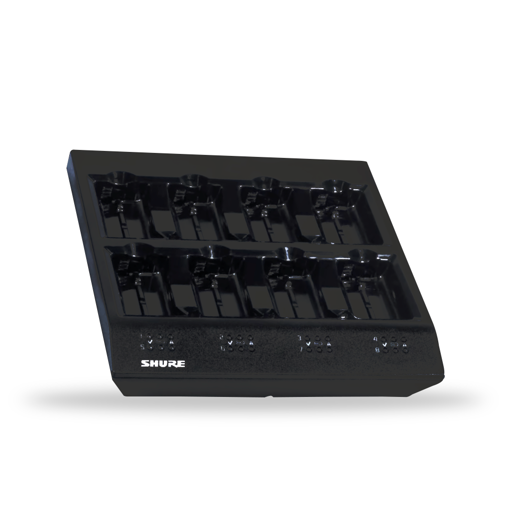 Estación De Carga Shure Para Baterías SB900B De 8 Módulos Mod. SBC800 ...