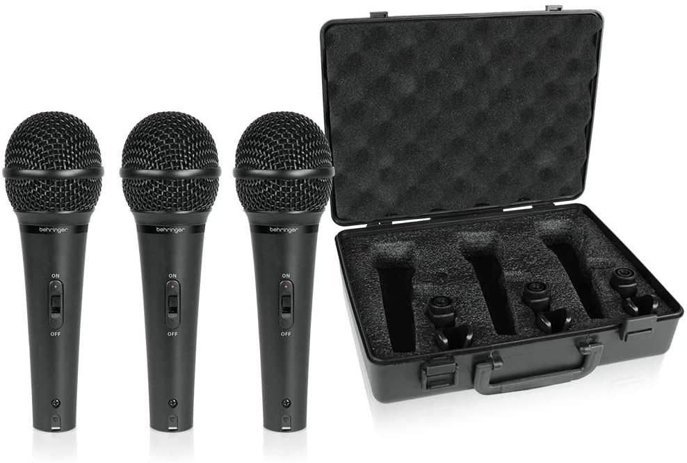 Microfono Dinamico Behringer C/Clip Xm1800S (3Pzas) - gbamusicstore