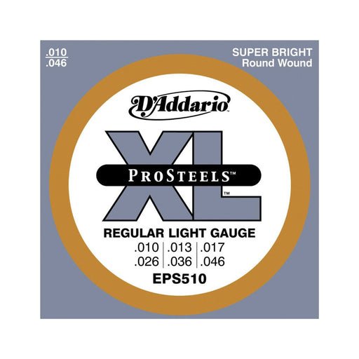 Cuerdas Guit Electrica Daddario  Pro Steels 10/46 Eps510 - gbamusicstore