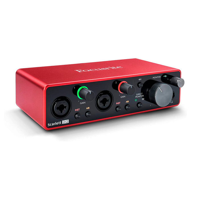 Interfaz De Audio Focusrite Scarlett 2I2 3Gen Mosc0025 - gbamusicstore