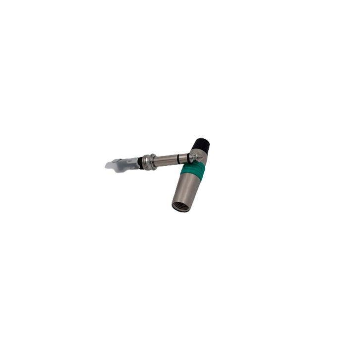 Conector 1/4"Trs Rean Plug Stereo C/Ident Verde Nys228C-5