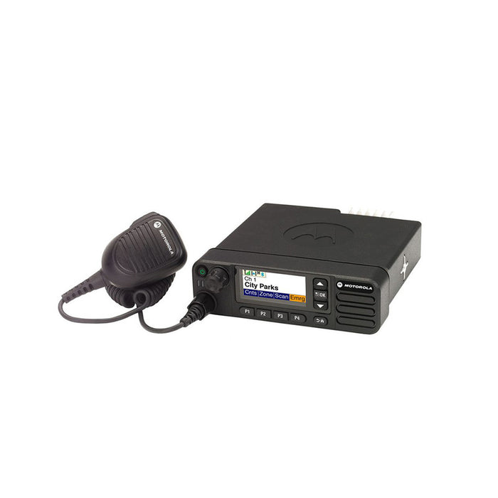 Radio móvil digital Motorola DGM5000e 99 Ch 40 Watts UHF 403-470 Mhz - gbamusicstore