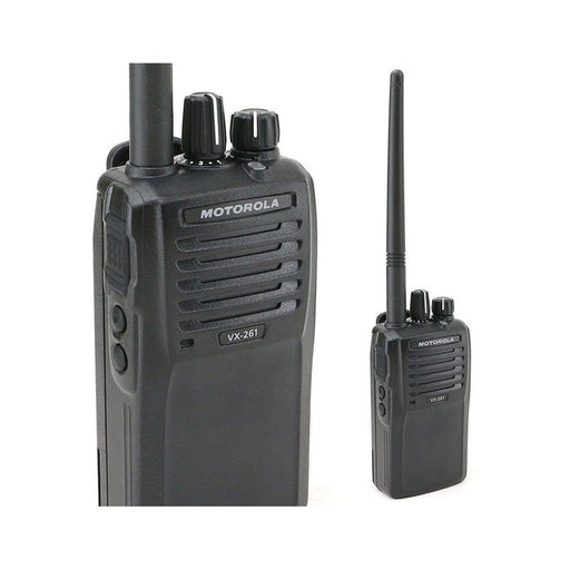 Radio portátil análogo Motorola VX-261 16 Ch 5 Watts UHF 400-470 Mhz - gbamusicstore