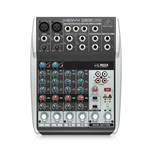 Mezcladora Behringer Xenyx Q802Usb - gbamusicstore