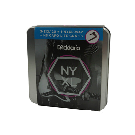 Kit Cuerdas Daddario (3)Exl12 , Nyxl 942 Y Capo Tinboxspe - gbamusicstore