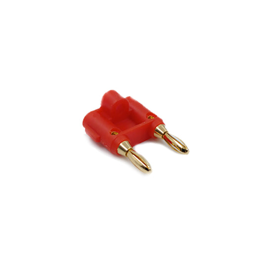 Conector Banana Gold Rojo - gbamusicstore