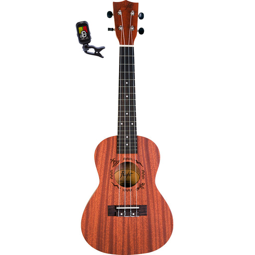 Kit Ukulele Concierto Flight Nuc Pack C/Afinador Y Funda - gbamusicstore