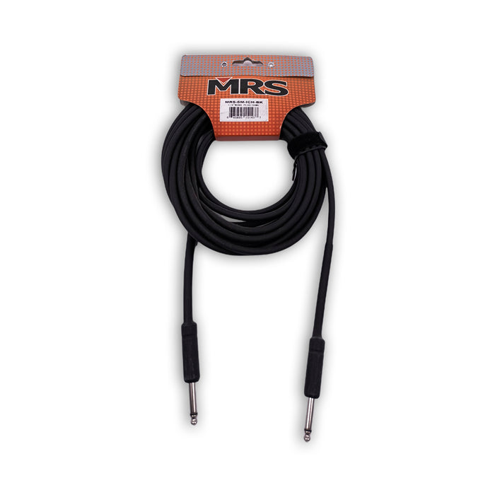 Cable De Instrumento Mrs 6M Recubierto Negro Mrs-6M-Ichbk